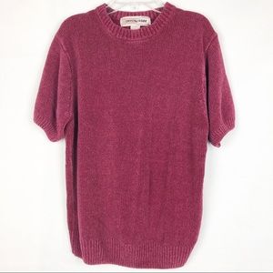 Crystal Kobe | Vintage Short SleeveSweater